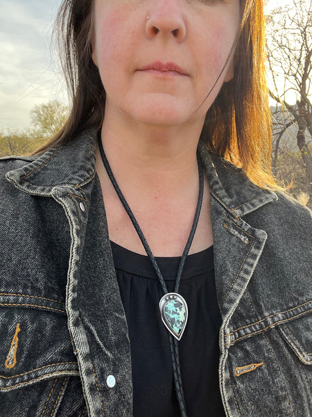 Viking Turquoise Bolo