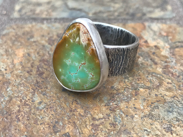 Carico Lake Turquoise ring, size 9.5