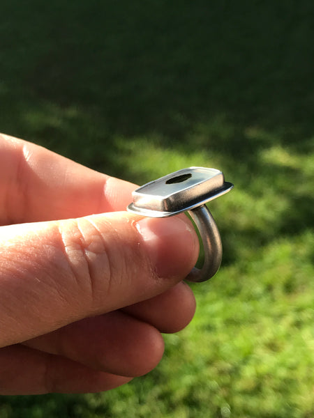 Montana Agate Ring, Size 6