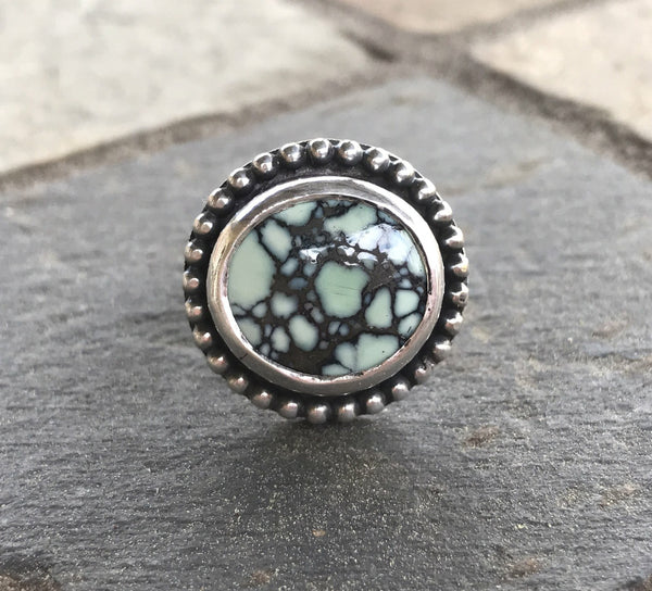 New Lander Variscite Ring, size 6