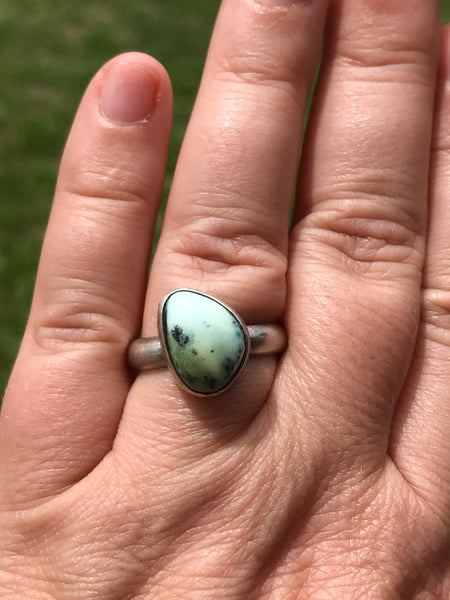 Lyon Turquoise Ring, Size 7.5