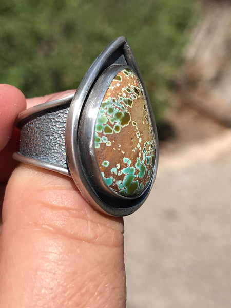 Troy Springs Turquoise ring, size 7