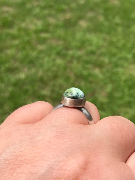Lyon Turquoise Ring, Size 7.5