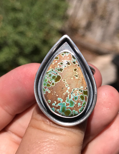 Troy Springs Turquoise ring, size 7