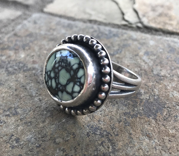New Lander Variscite Ring, size 6