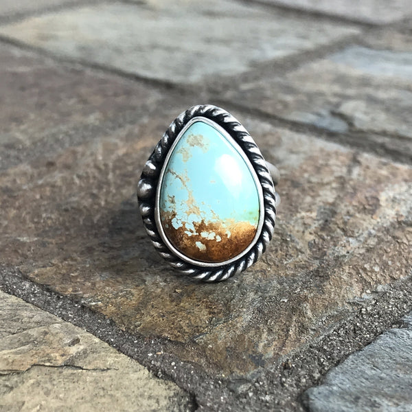 Royston Turquoise Ring, Size 7
