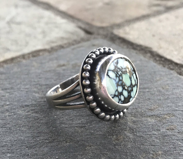 New Lander Variscite Ring, size 6