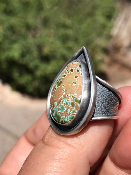 Troy Springs Turquoise ring, size 7