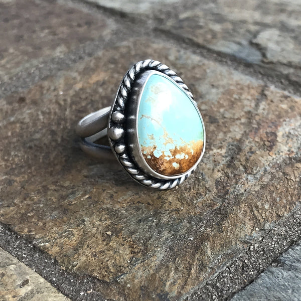 Royston Turquoise Ring, Size 7
