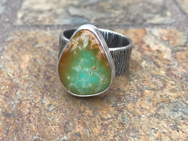 Carico Lake Turquoise ring, size 9.5