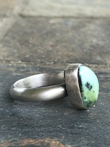 Lyon Turquoise Ring, Size 7.5