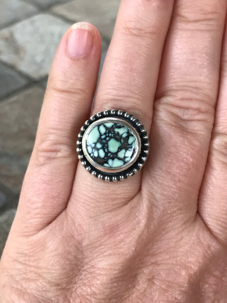 New Lander Variscite Ring, size 6