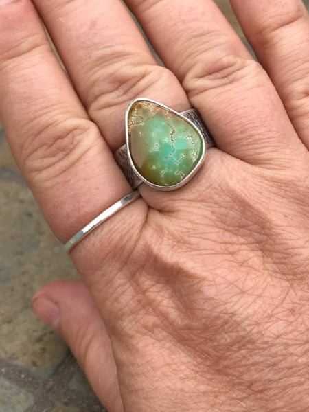 Carico Lake Turquoise ring, size 9.5