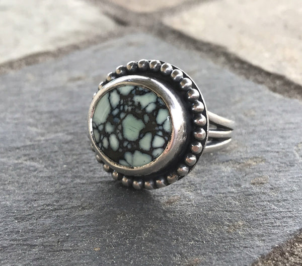 New Lander Variscite Ring, size 6