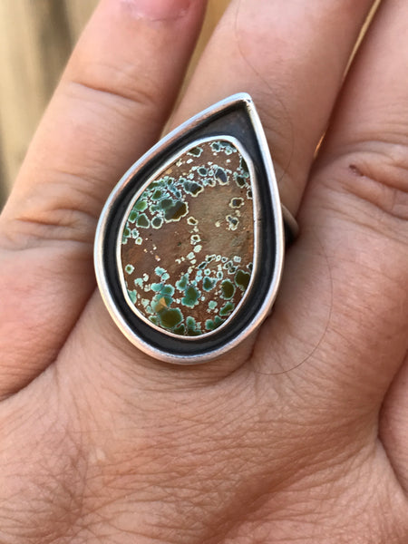 Troy Springs Turquoise ring, size 7