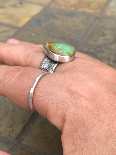 Carico Lake Turquoise ring, size 9.5