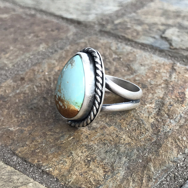 Royston Turquoise Ring, Size 7