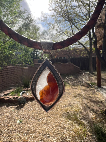 Agua Nueva Agate Necklace