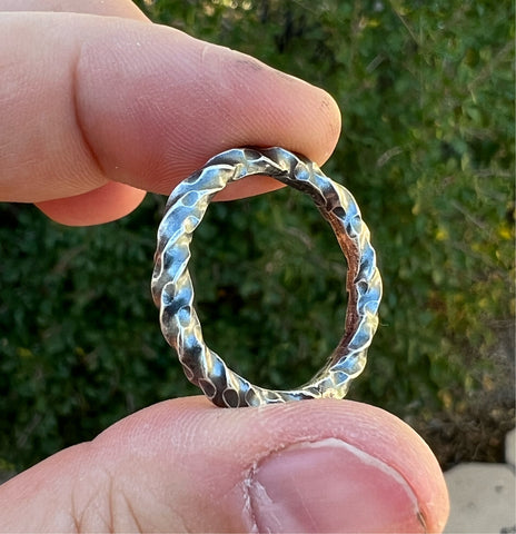 Twisted Ring, Size 8.5