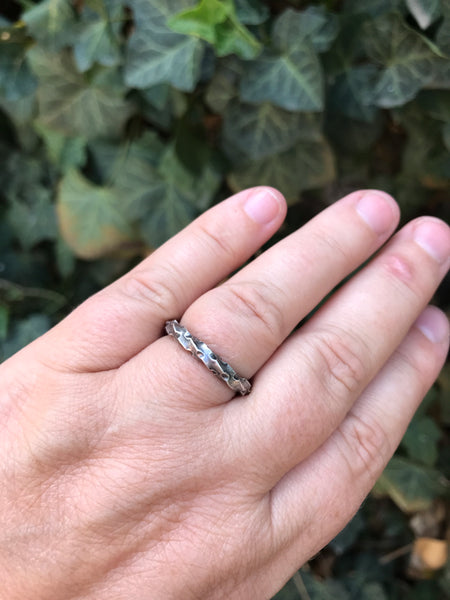 Rosecut Garnet Ring, size 6.5