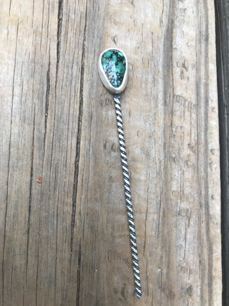 Neptune Variscite Hat Pin